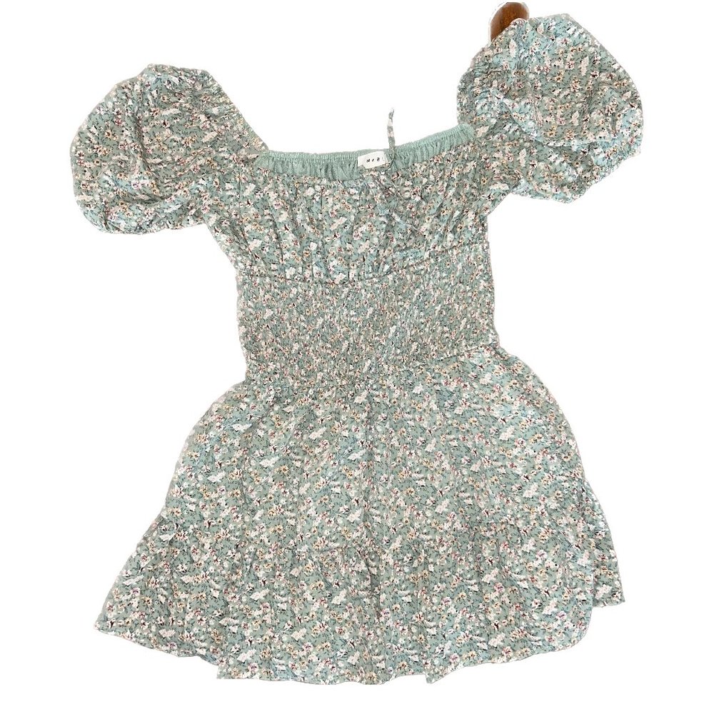 Mabel Blue Floral Sundress Size Medium